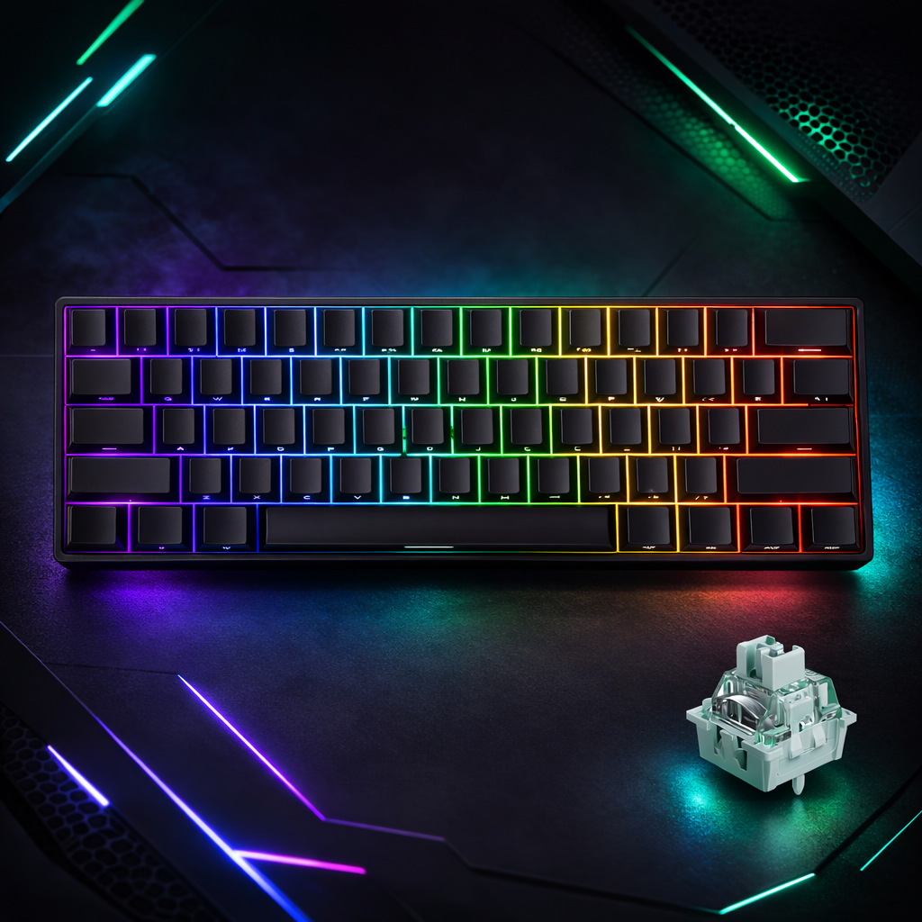 Clavier Mécanique À Touches Magnétiques, ARGB