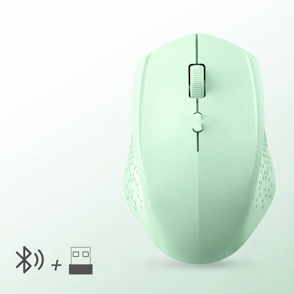 Souris Sans Fil 2.4G, Bluetooth 5.2 Avec Batterie Rechargeable