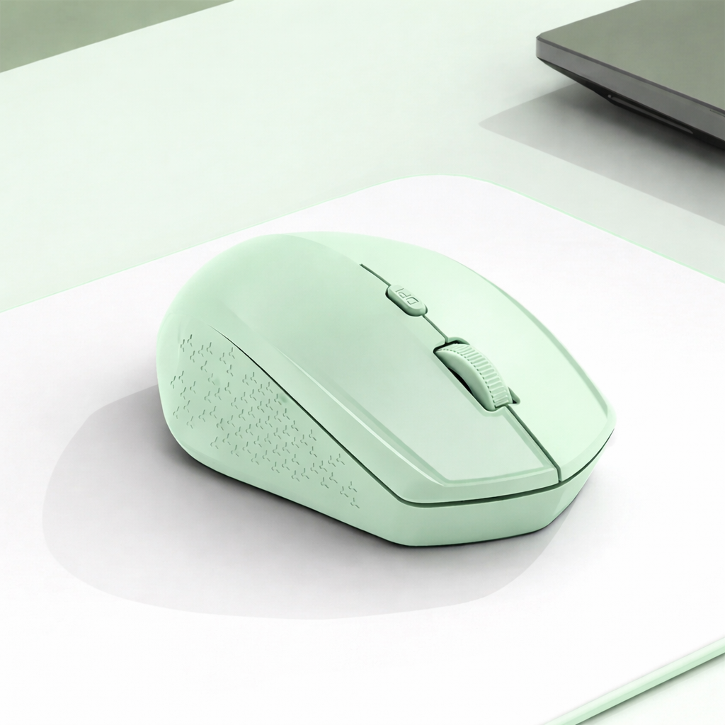 Souris Sans Fil 2.4G, Bluetooth 5.2 Avec Batterie Rechargeable